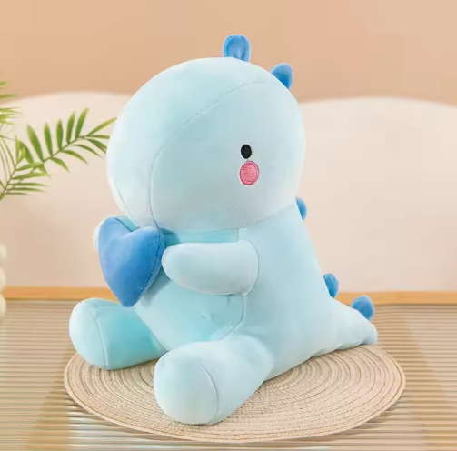 DINO & CO. Sky Blue weighted plushie